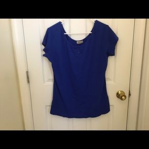 Royal Front Button Top